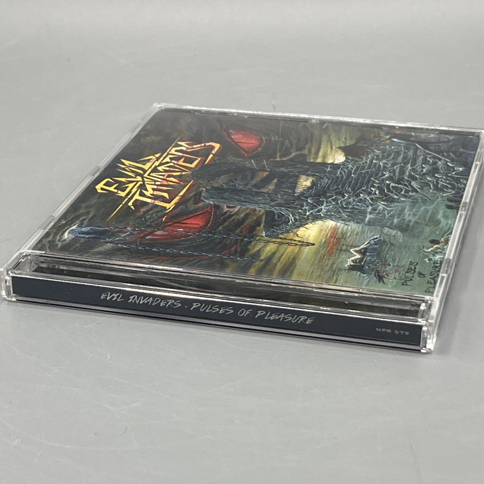 EVIL INVADERS PULSES OF PLEASURE CD Thrash Speed Metal
