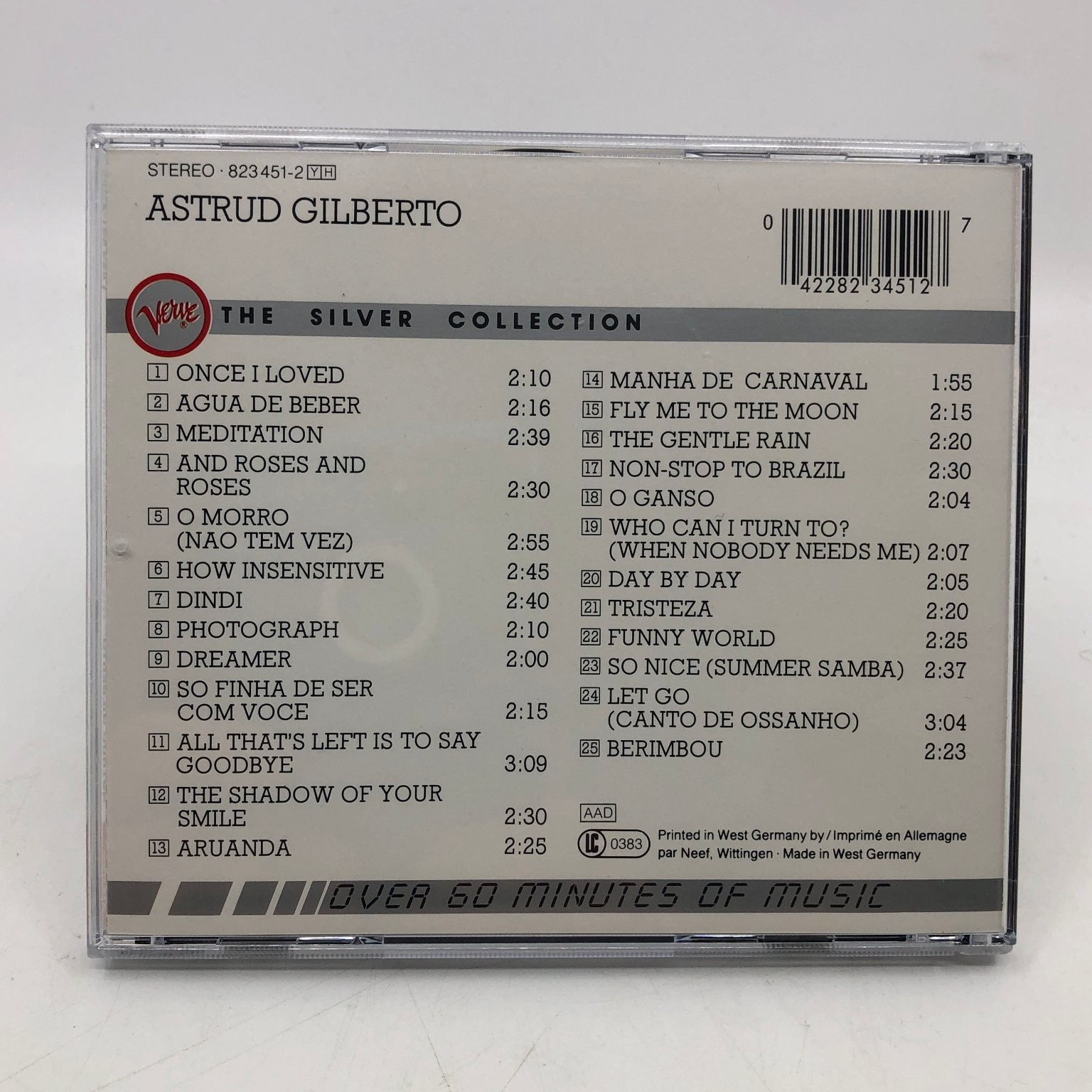 Astrud Gilberto – The Astrud Gilberto Album CD 1987 Bossa Nova Verve Disc M*