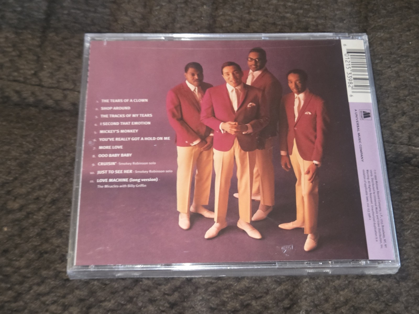 20th Century Masters Smokey Robinson and the Miracles CD BRAND NEW Greatest Hits