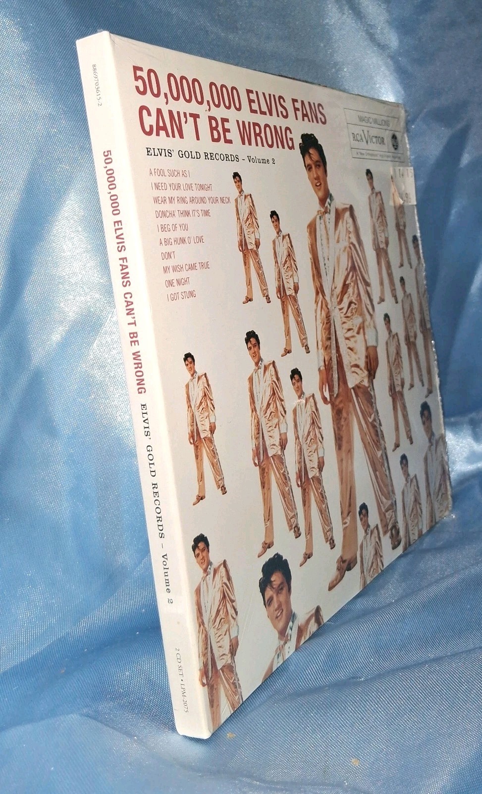 ELVIS 50 Million ELVIS FANS CAN'T BE WRONG FTD 2 CD NEW OOP GOLD RECORDS VOL 2