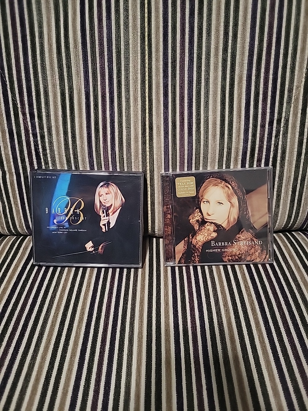 BarbraStreisand-2CDs-"The Concert & HigherGround"- Columbia CK66181 & C2K66109