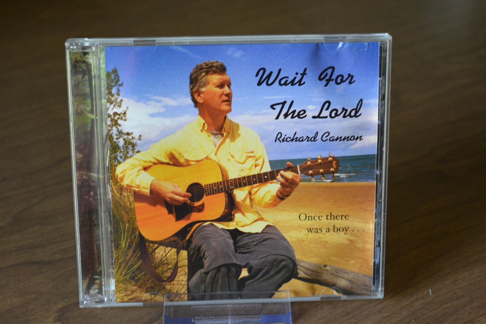Richard Cannon - Wait For the Lord CD 2004 GOSPEL FOLK SELF-RELEASED MI RARE