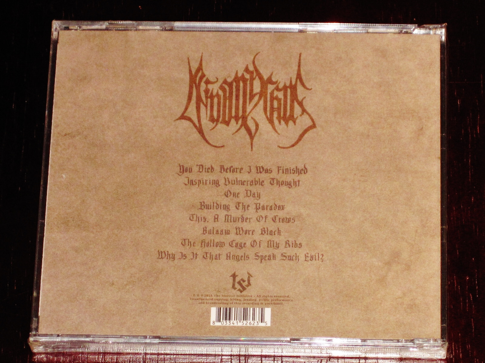 Deinonychus: S/T Self CD 2021 The Sinister Initiative Finland ANTIALL 010 NEW