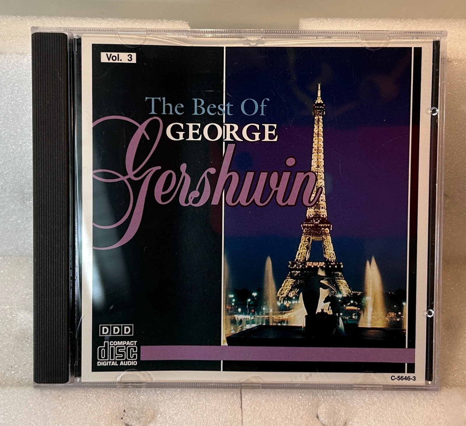 The Best of George Gershwin, Vol. 3 (CD, 1992, BMG) W/ Case, Tested