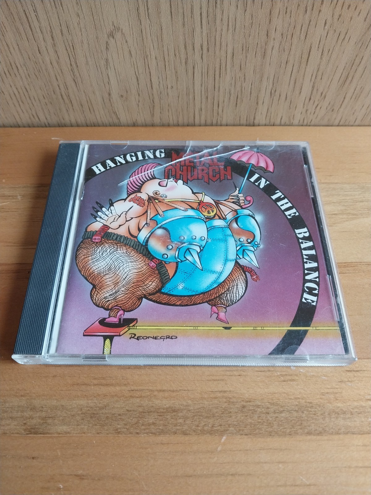 1 CD - Hanging In The Balance by Metal Church (1993 - Blackheart Records) [VG+]