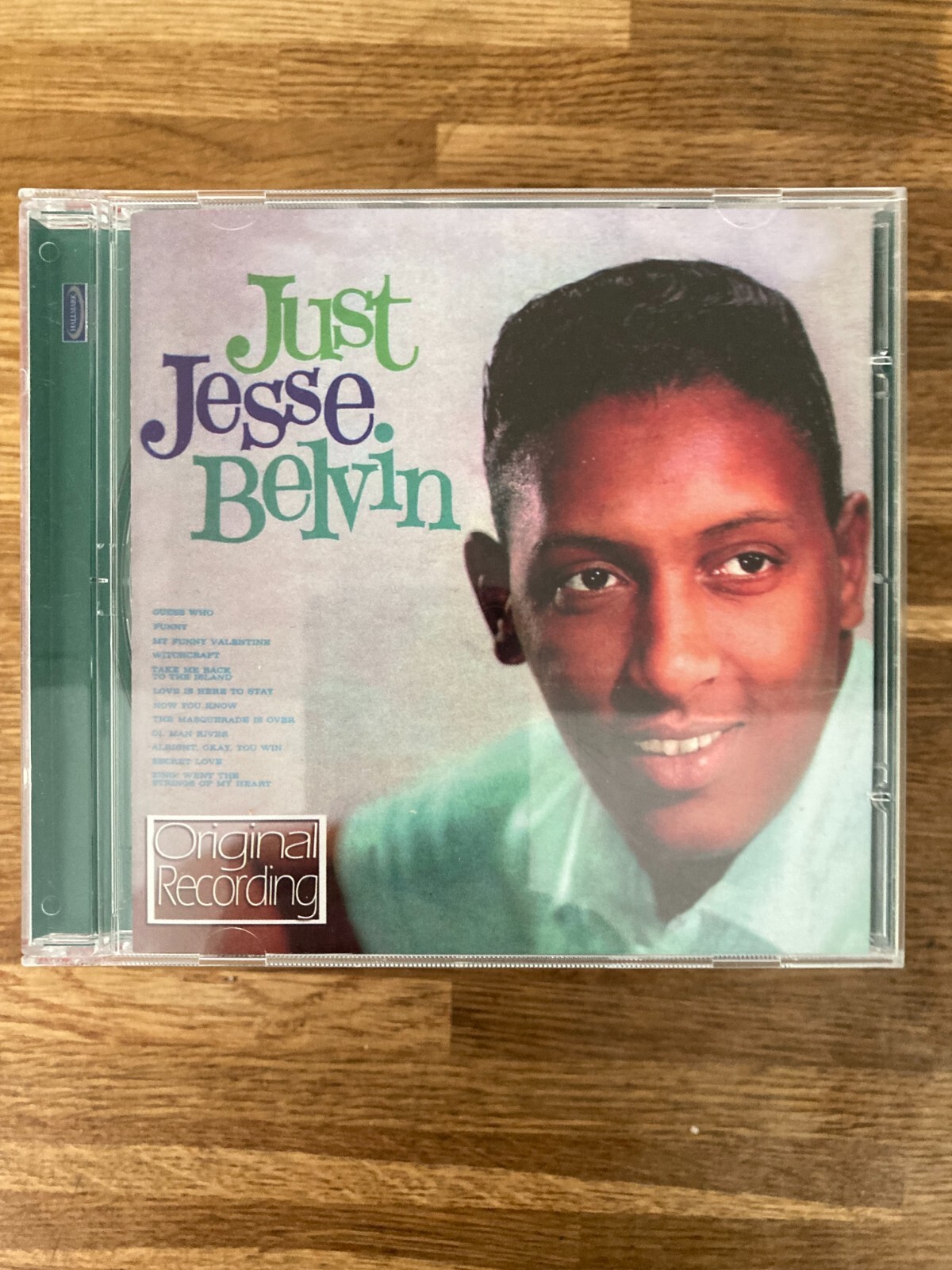 Jesse Belvin Just Jesse Belvin 2010 Jazz CD