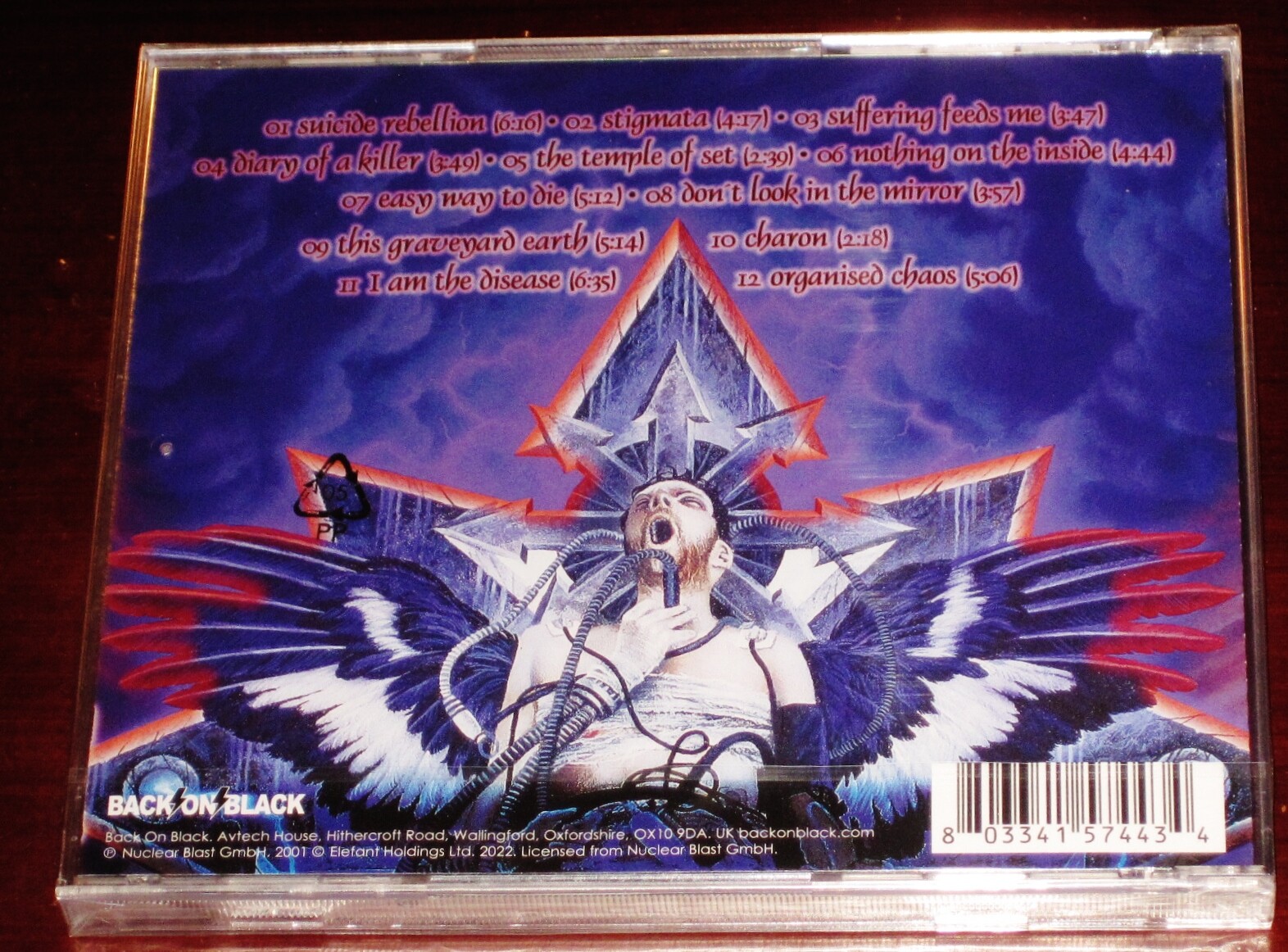 Benediction: Organised Chaos CD 2022 Reissue Back On Black UK BOBV838CD NEW