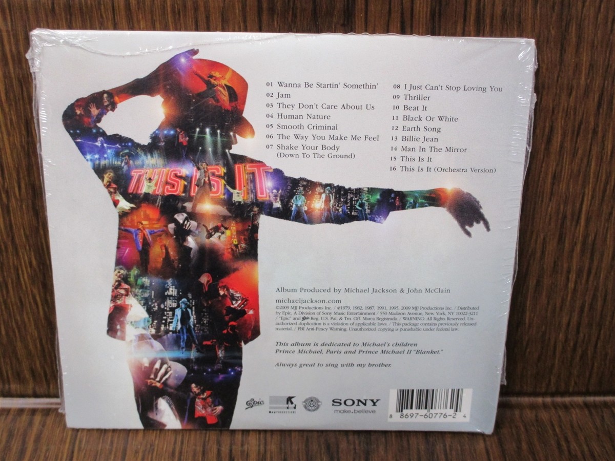 CD The Music That Inspired the Movie Michael Jackson's This Is It NEW Digipak