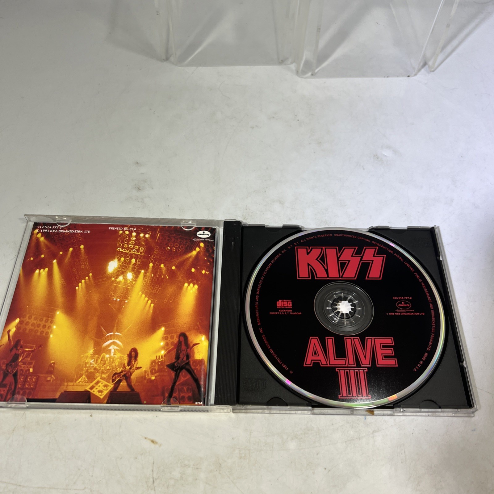 Kiss - CD Lot - Alive! (1975) & Alive III (1993) PolyGram Records #ML