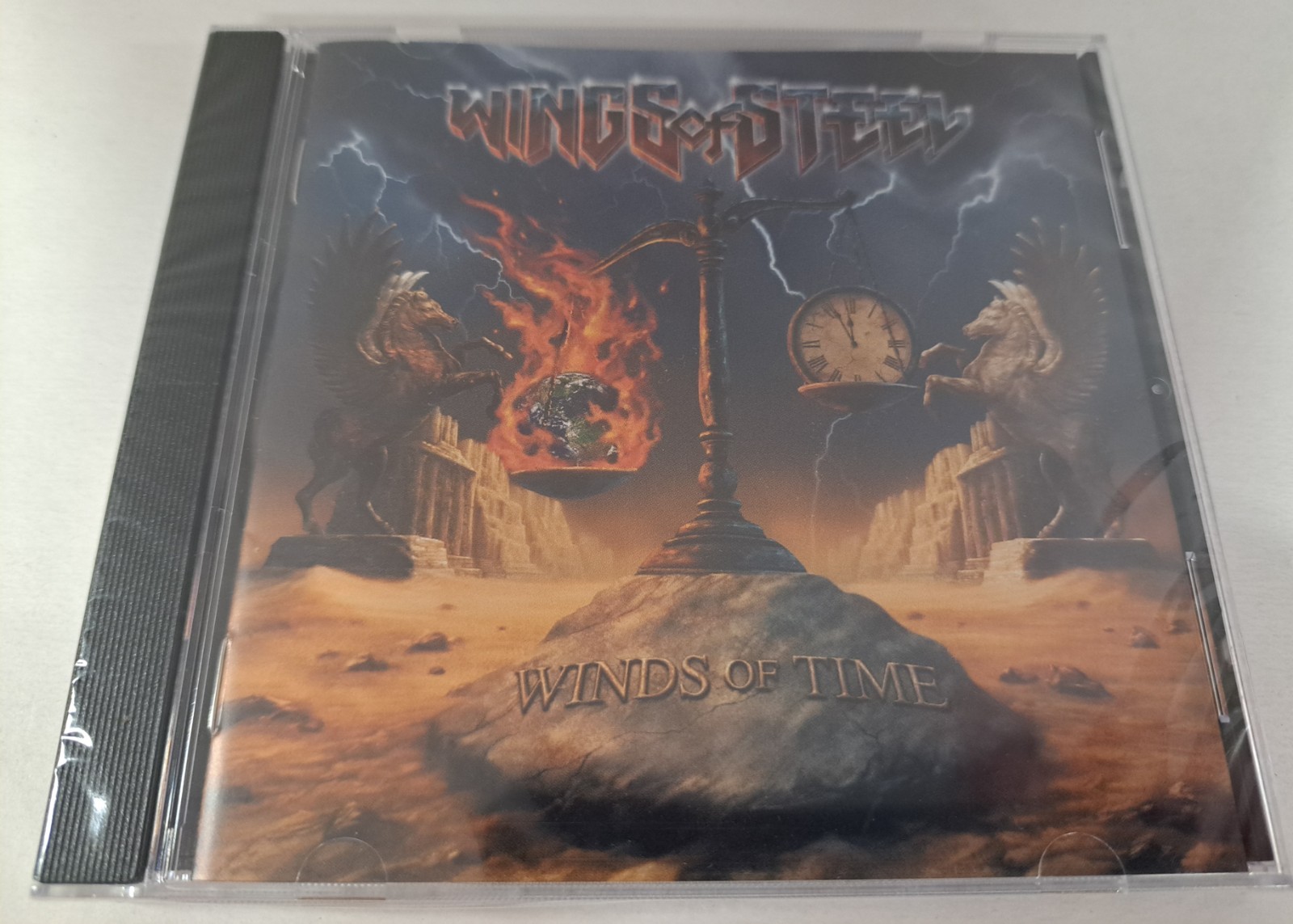 Wings Of Steel Winds Of Time New CD USA Hard Rock Heavy Metal