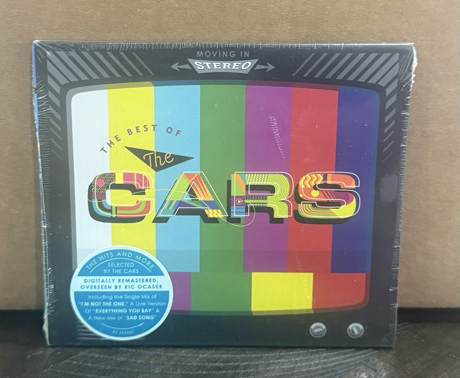Moving in Stereo: The Best of the Cars by The Cars (CD, 2016) New Sealed
