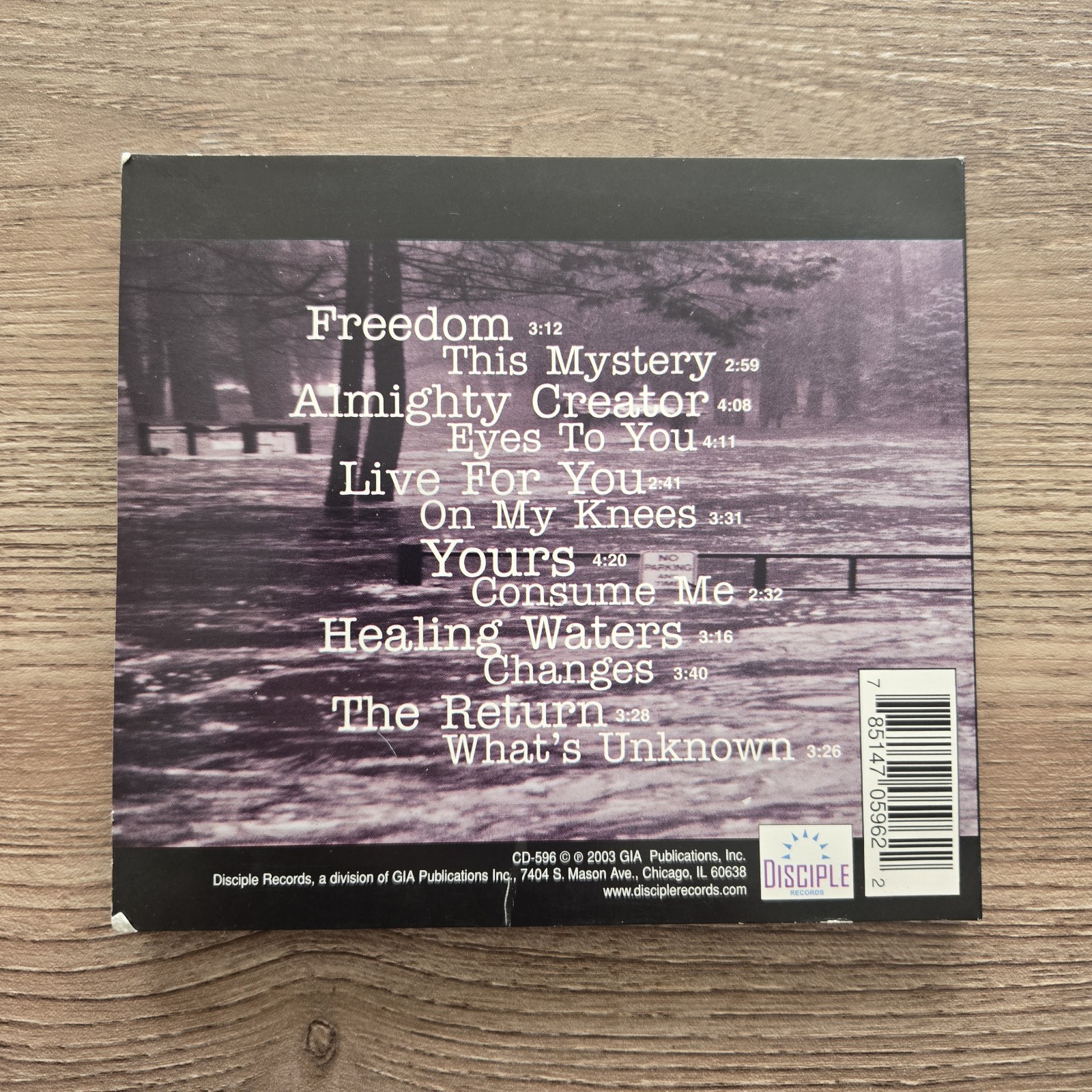 Trevor Thomson : Seven Bridges Way + Flood 2-CD LOT Indie Christian Folk Rock