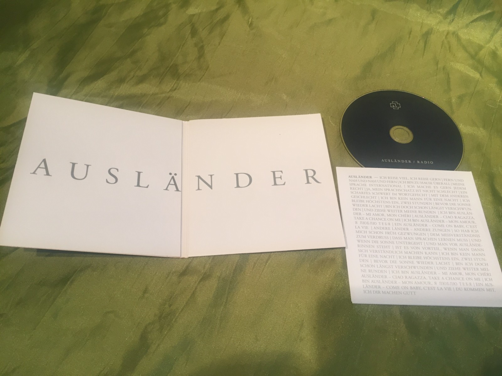 RAMMSTEIN Auslander UNIVERSAL MUSIC GROUP [GERMANY] 2019 CD MINT