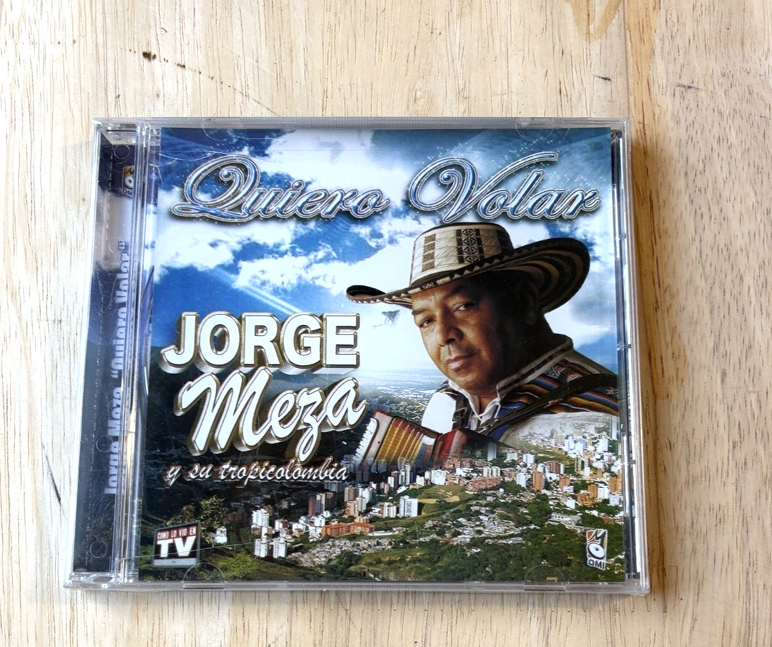 Vtg Jorge Meza Y S U Tropicolombia Quiero Volar CD 2007 New old Stock Sealed