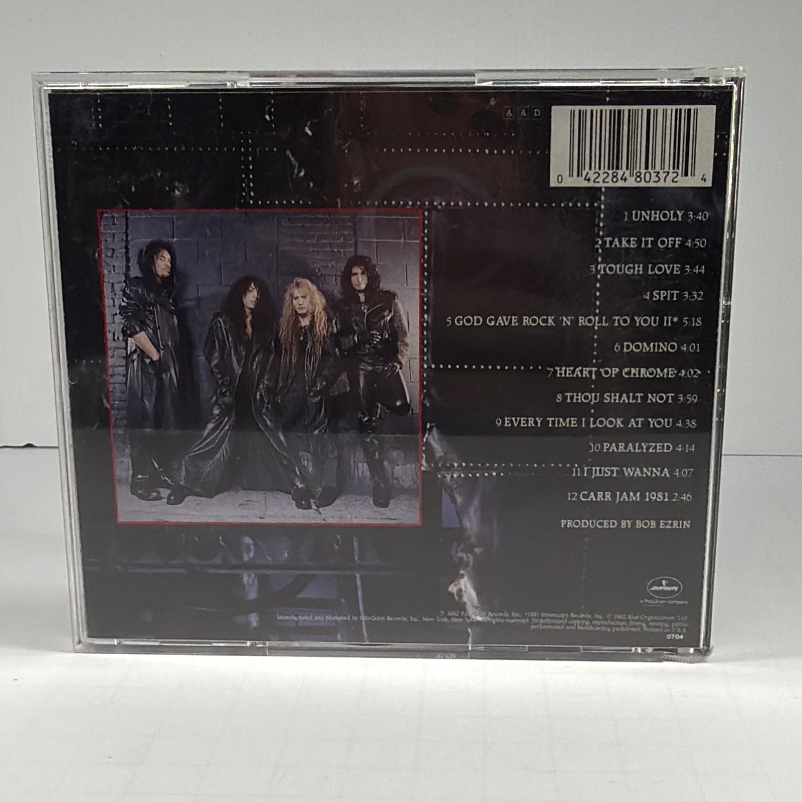 KISS Revenge CD 1992 Mercury Rock Heavy Metal Hard Rock Album Jewel Case