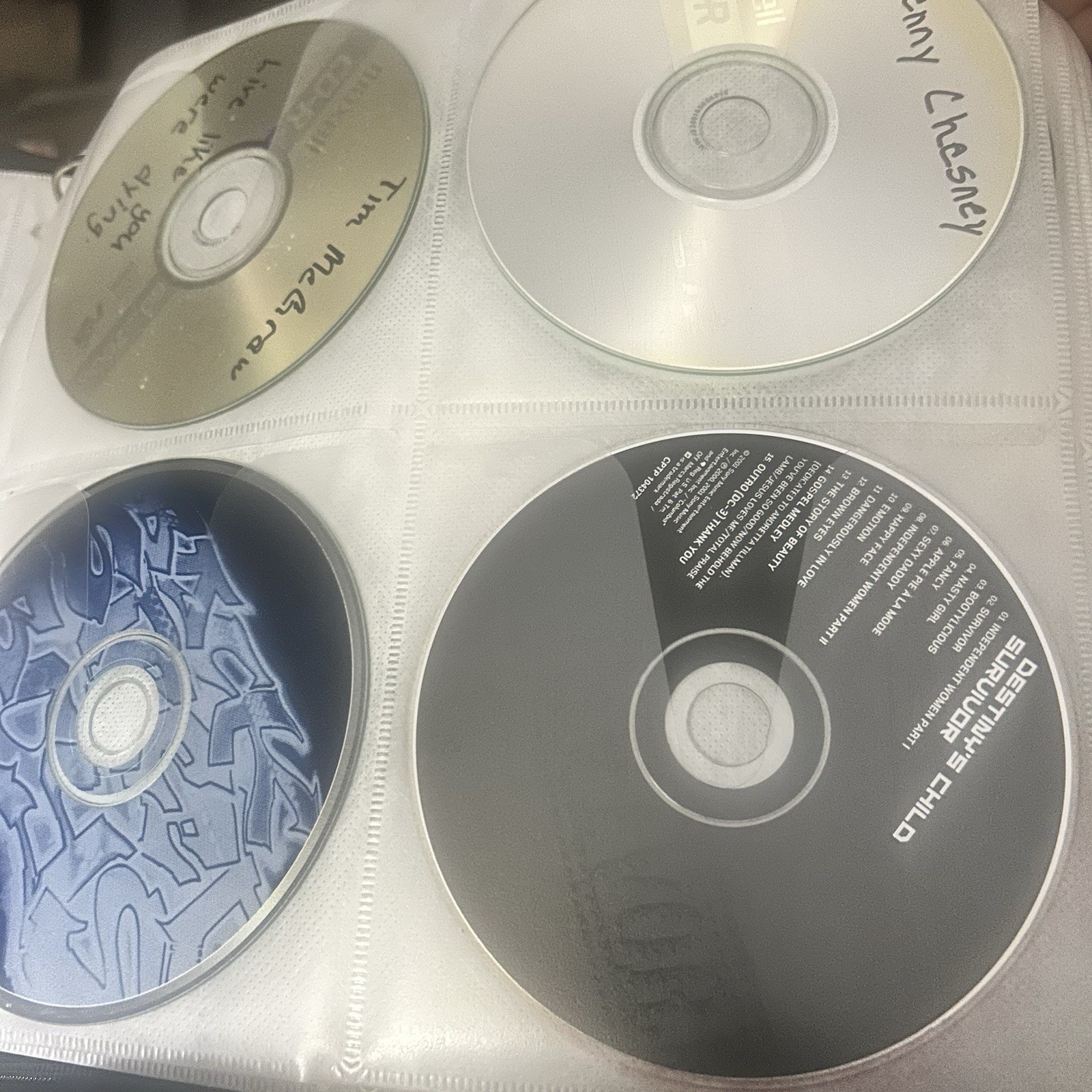 92 CD Collection Lot w/ CD Land Binder Y2K Rock Punk Emo Alternative Linkin Park