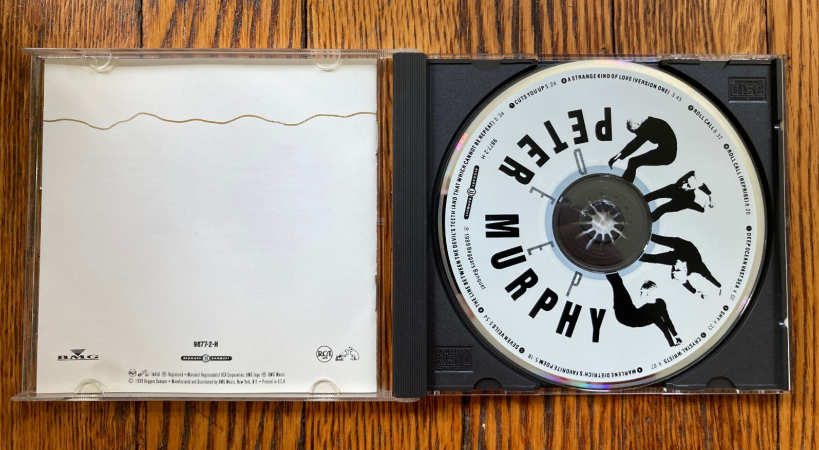 Peter Murphy Deep Music CD (EX) Case and Insert (EX)