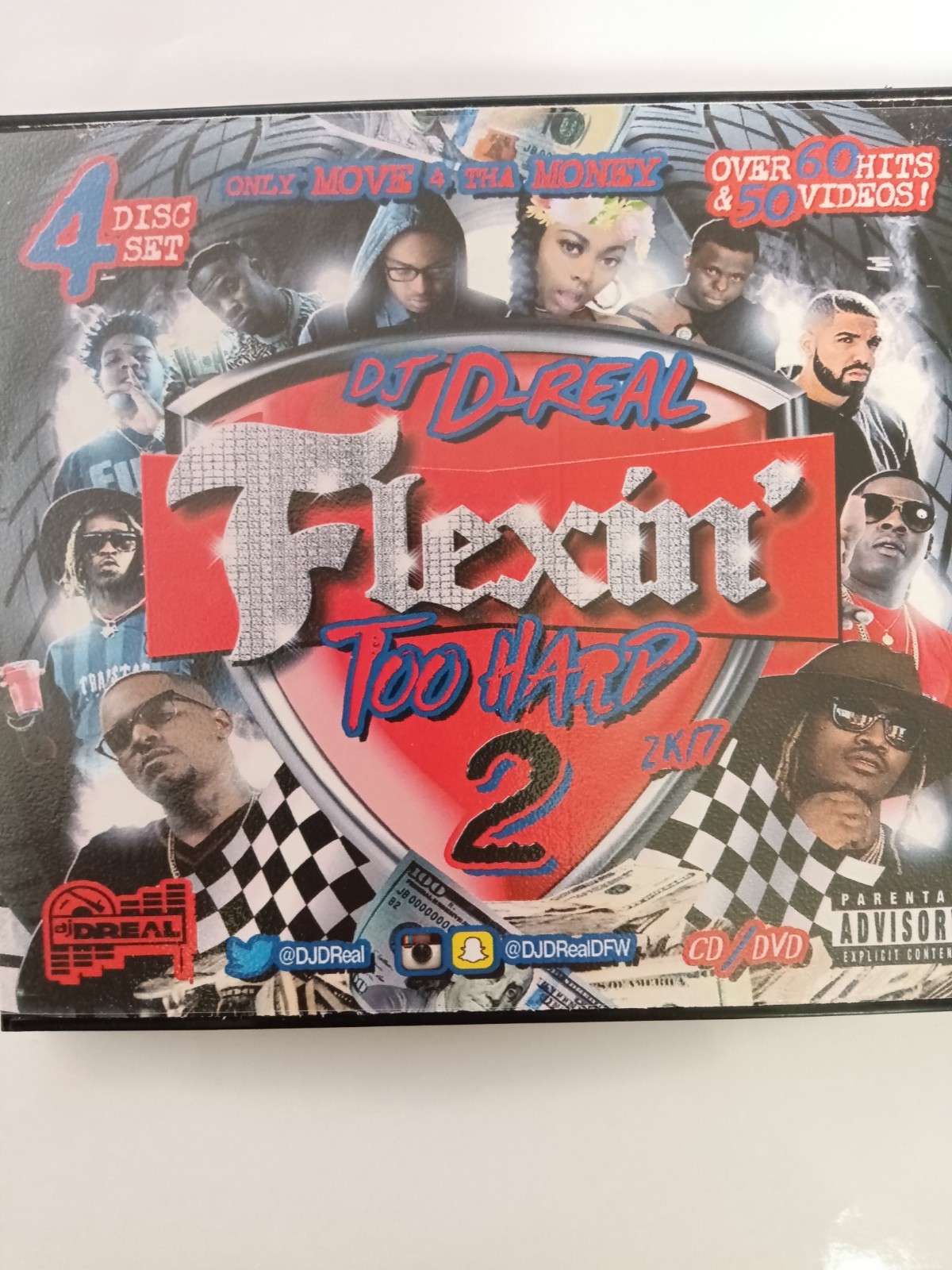 Trap Mixtape CD DVD Music Videos Future Young Thug A1 Pistol Designer YFN Lucci