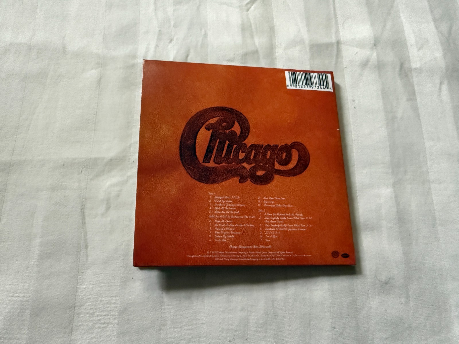 Chicago - Live in Japan 2CD 2014 Rhino 1972 70s Rock Vinyl Replica OOP RARE