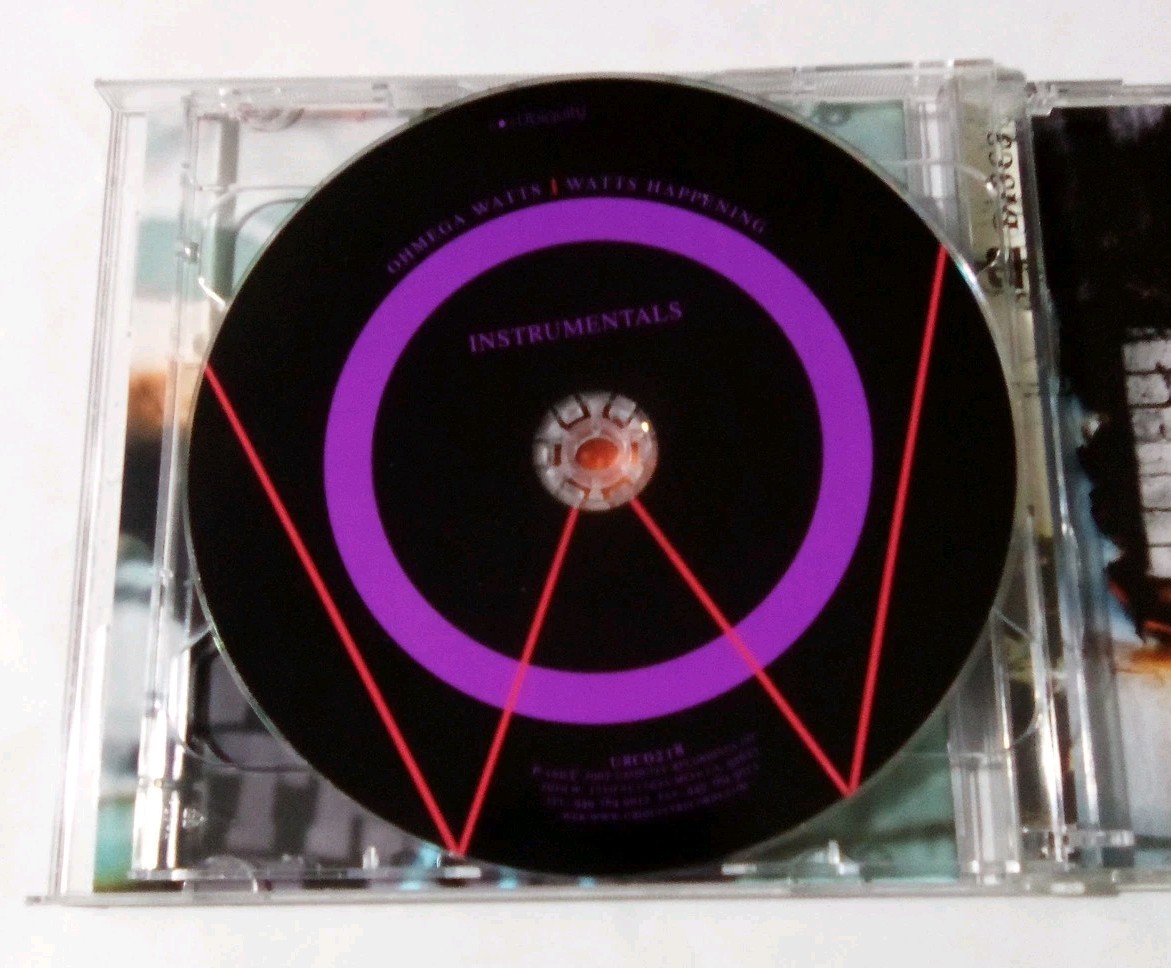 Watts Happening by Ohmega Watts (CD 2007 Ubiquity) URCD218 US Two Discs