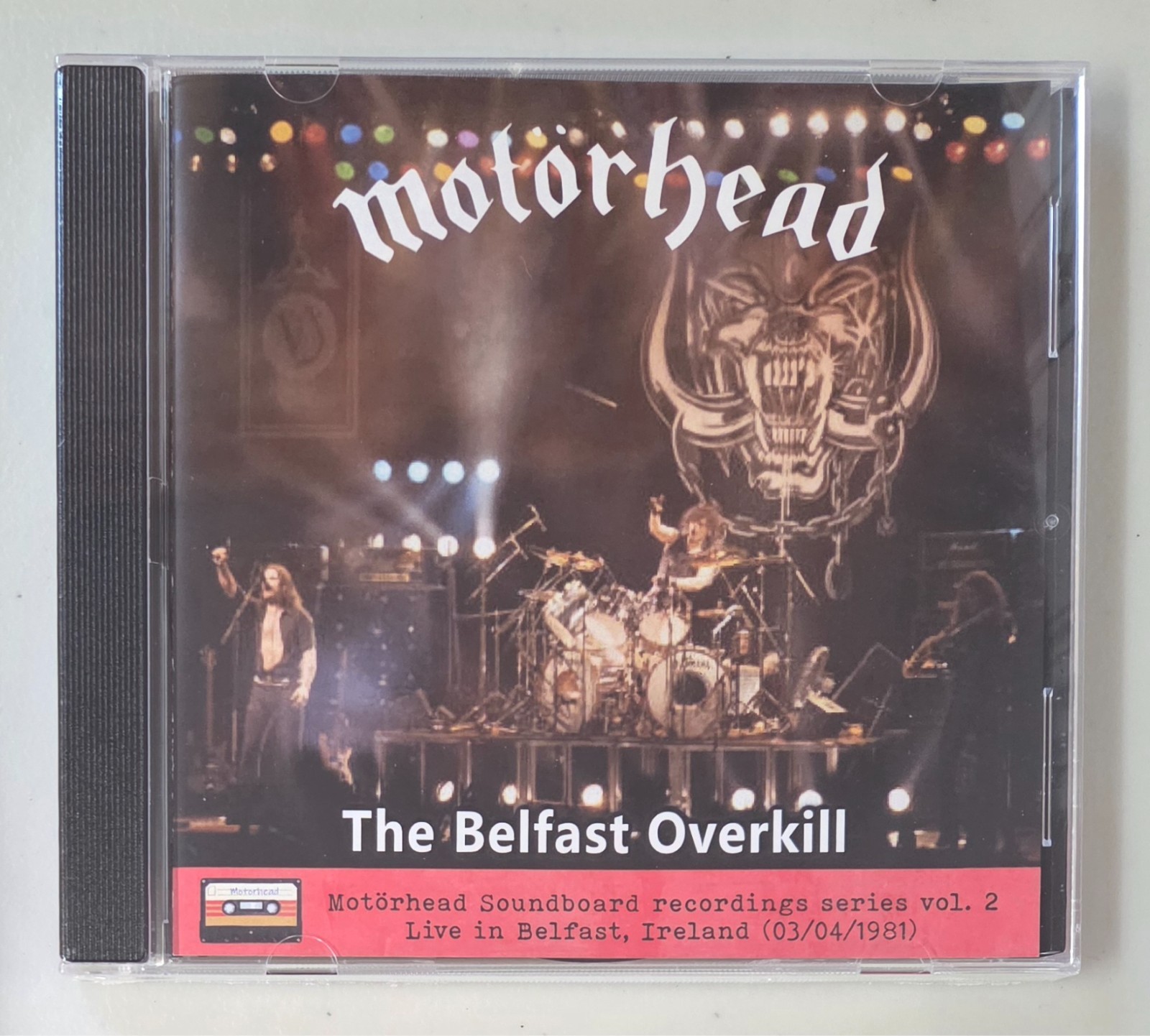 Motorhead Motörhead The Belfast Overkill New CD Hard Rock Heavy Metal Lemmy