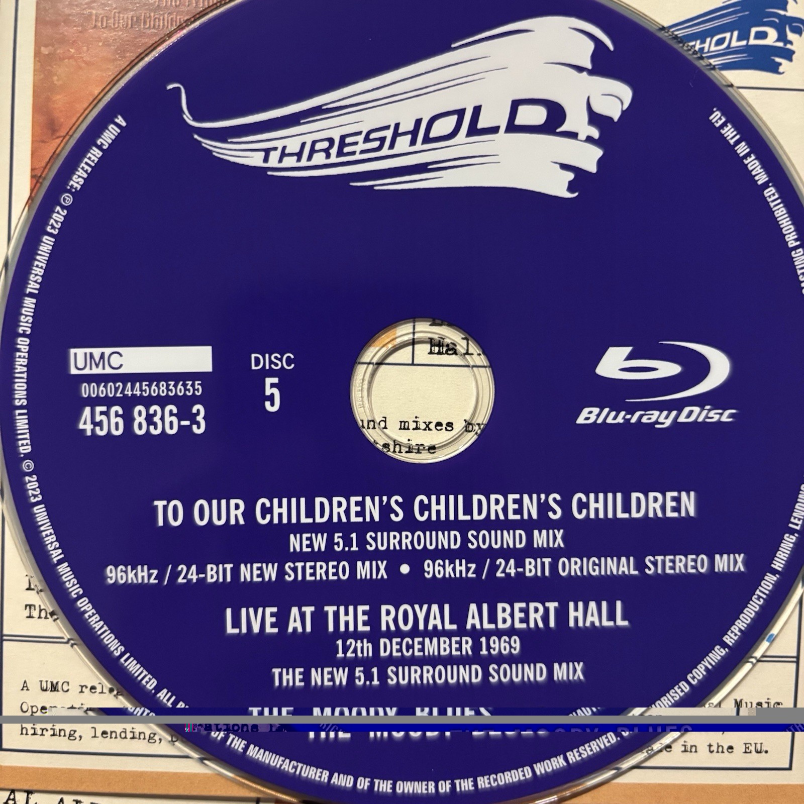 Moody Blues To Our Childrens Children Blu Ray & 4 CD SUPER DELUXE BOX SET 2023