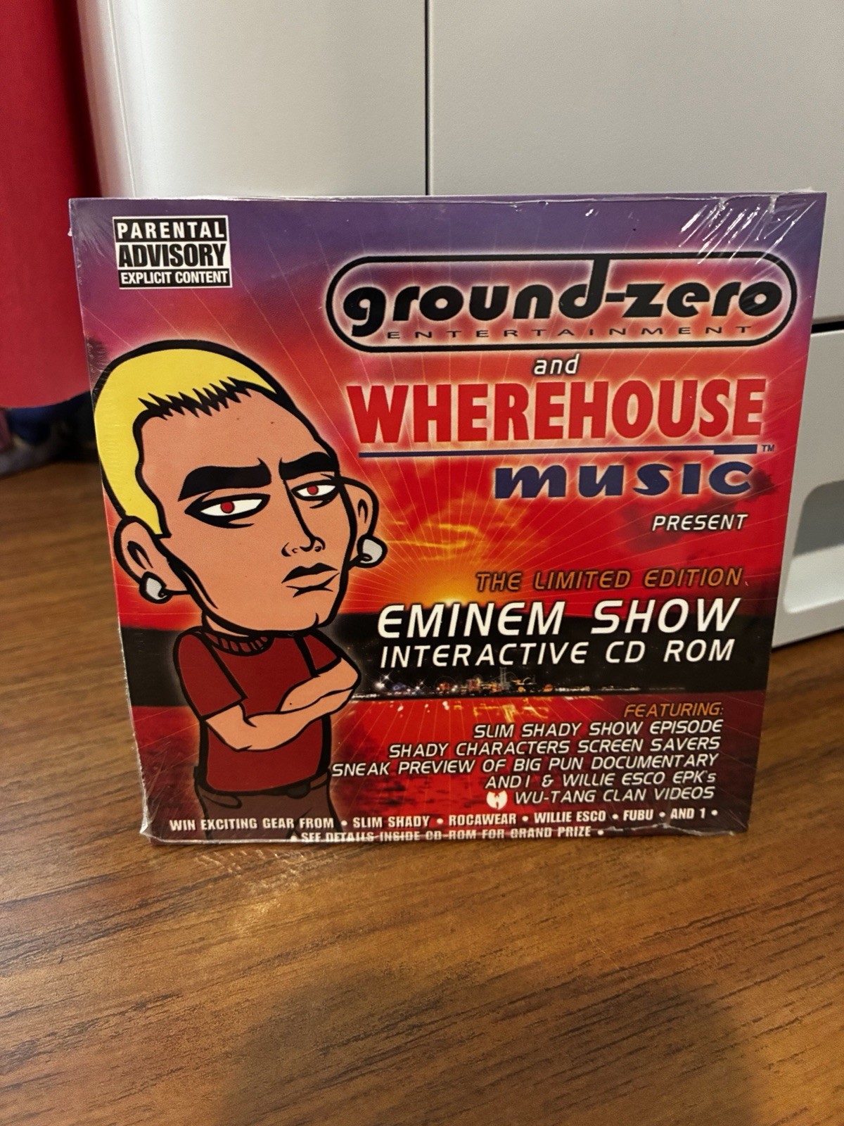 rare, limited-edition promotional CD-ROM for Eminem's "The Eminem Show" Sealed