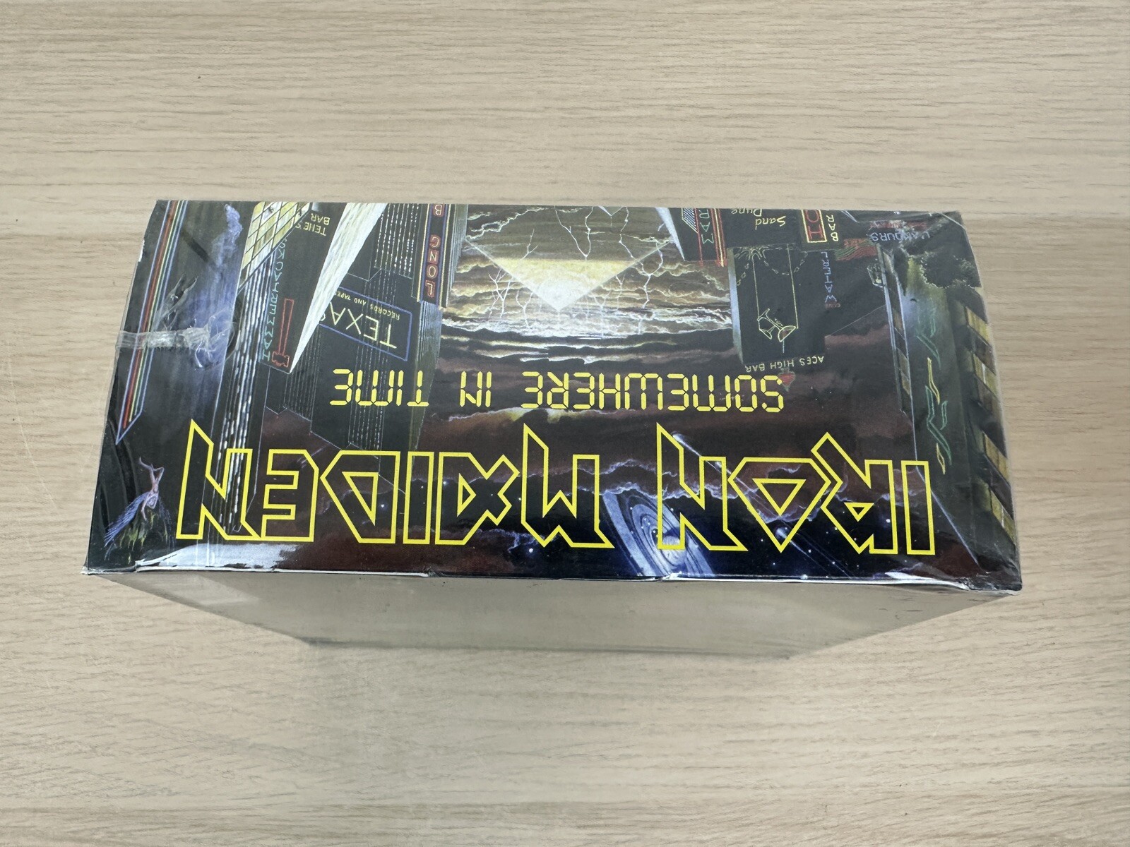 Iron Maiden: Somewhere in Time - Deluxe CD Box Set w/ Figurine & Collector Patch