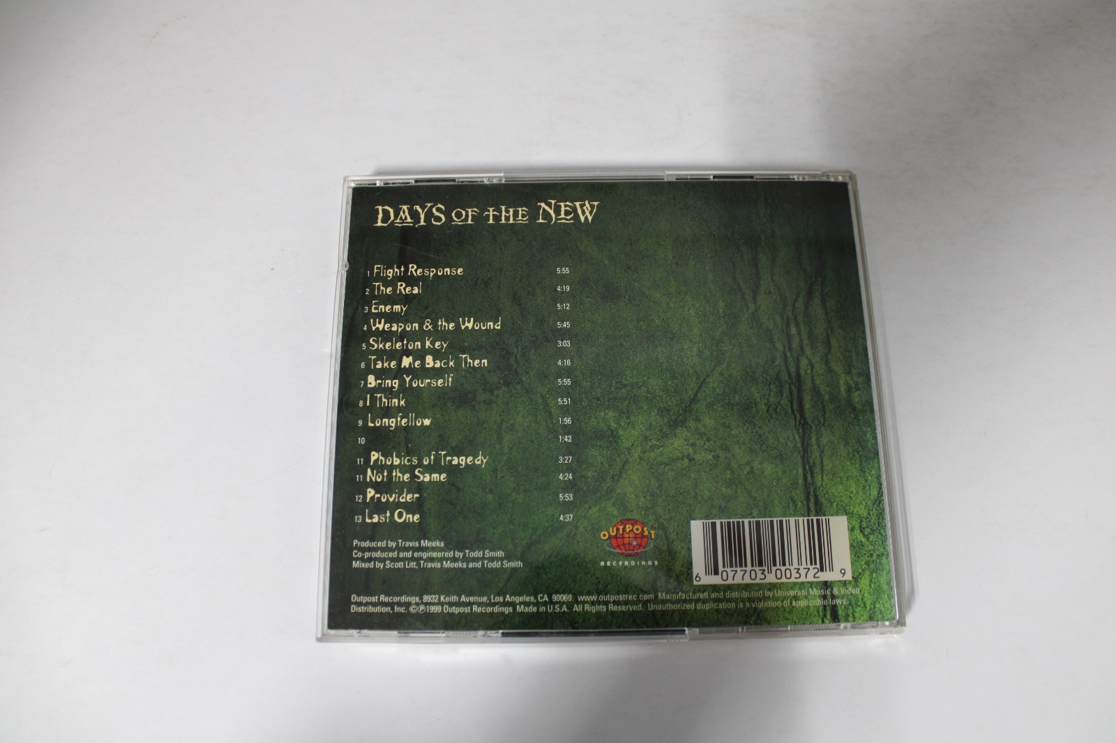 CD music lot of 5, Days of The New, The Black Crowes, CandleBox