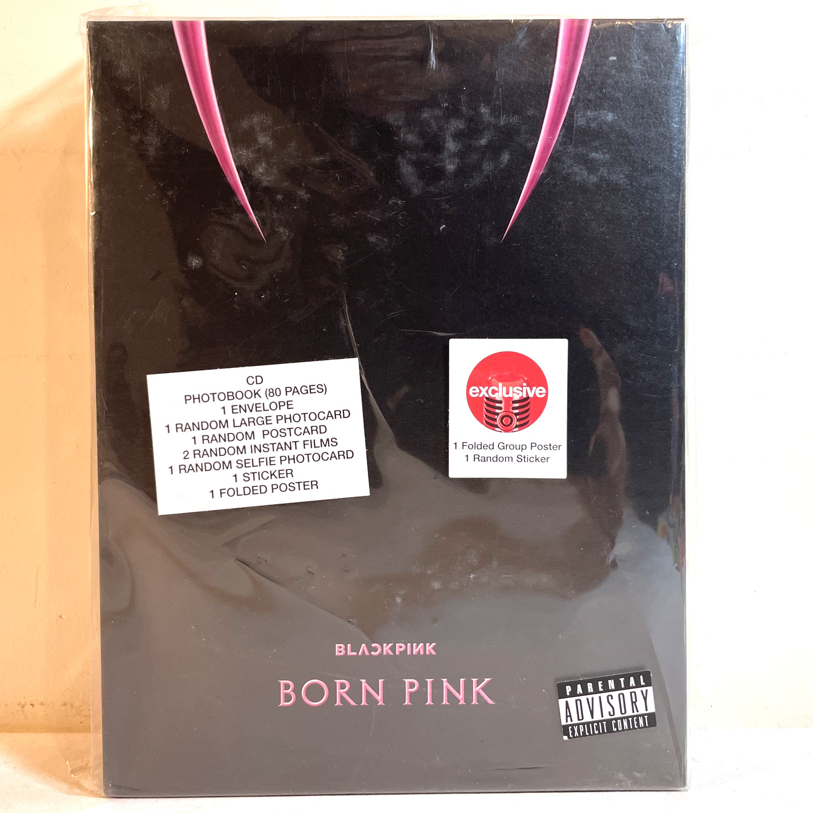 BLACK PINK: BORN PINK (2022) CD Exclusive Box Set (PINK VERSION) Pop K-Pop