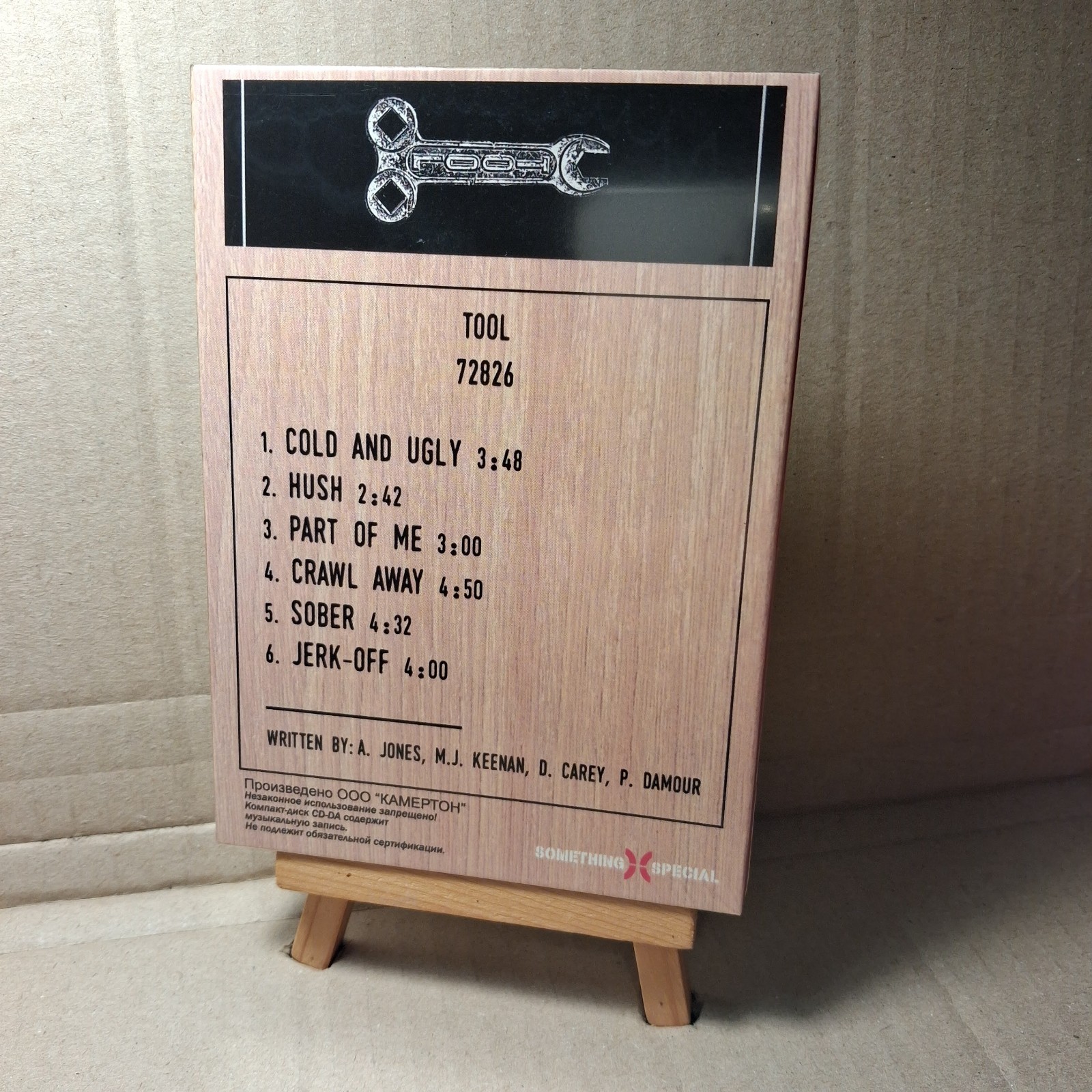 Tool - 72826 (Single) (Wood Box, Mini-CD) SEALED! Great Gift!