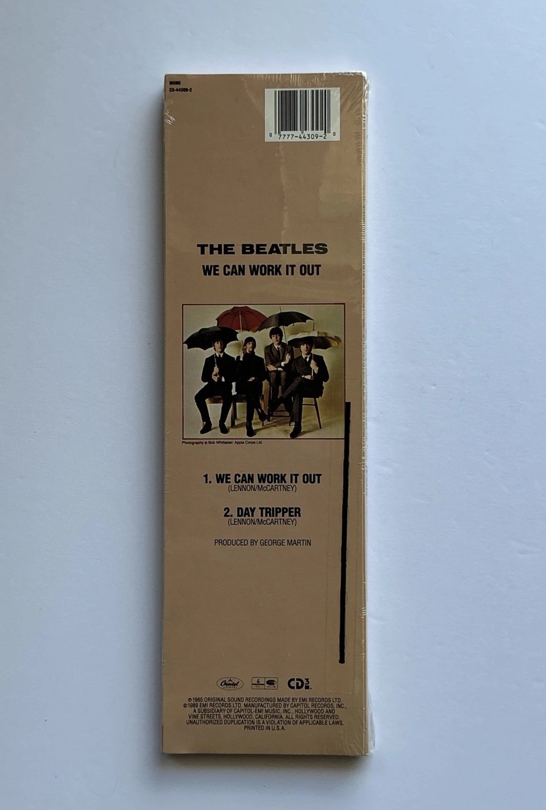 The Beatles 3 inch CD3 Singles 1988-89 Release Lot of 4 New in Sealed Packages