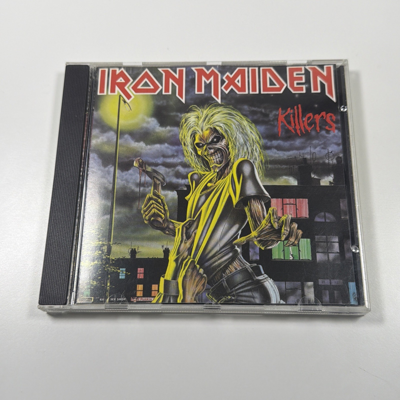 Iron Maiden Killers CD Capitol Early Pressing Paul Di'Anno Metal Mint Disc Rare