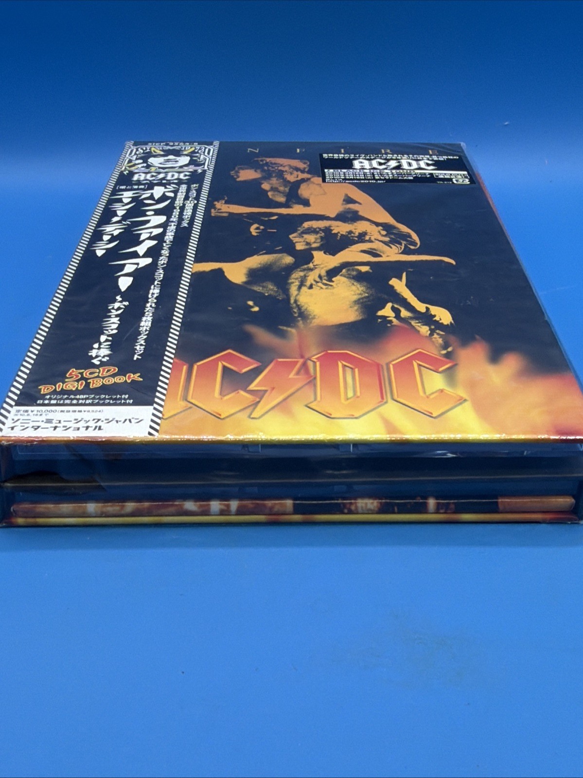 AC/DC Bonfire Japan 5CD Digibook SICP-2564-8 Sealed w/OBI Sony Music SEALED
