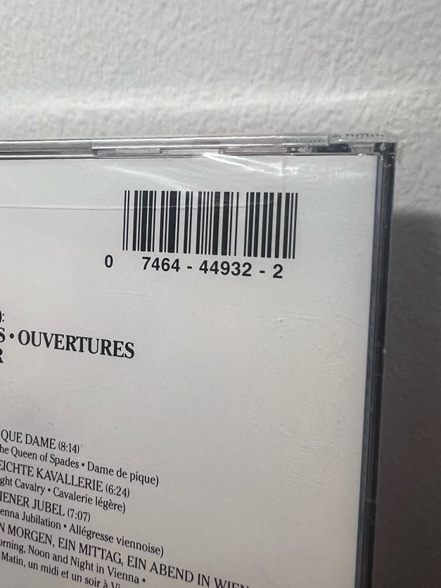 Suppé: Ouvertüren CD 1989 Wiener Philharmoniker Zubin Mehta Classical CBS - New!