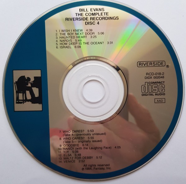 Bill Evans - The Complete Riverside Recordings, Volume 1 (4xCD) (Very Good Plus
