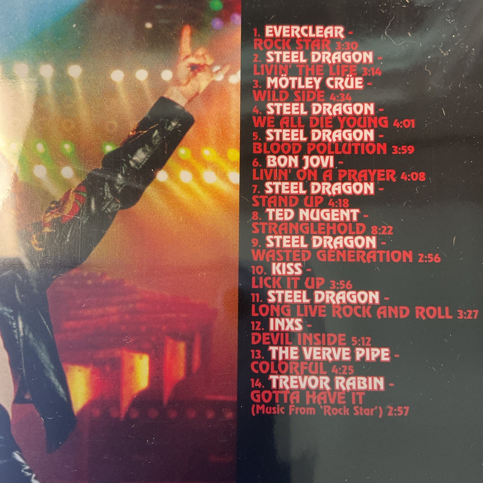 Rock Star (Original Soundtrack) by Various (CD, 2001)