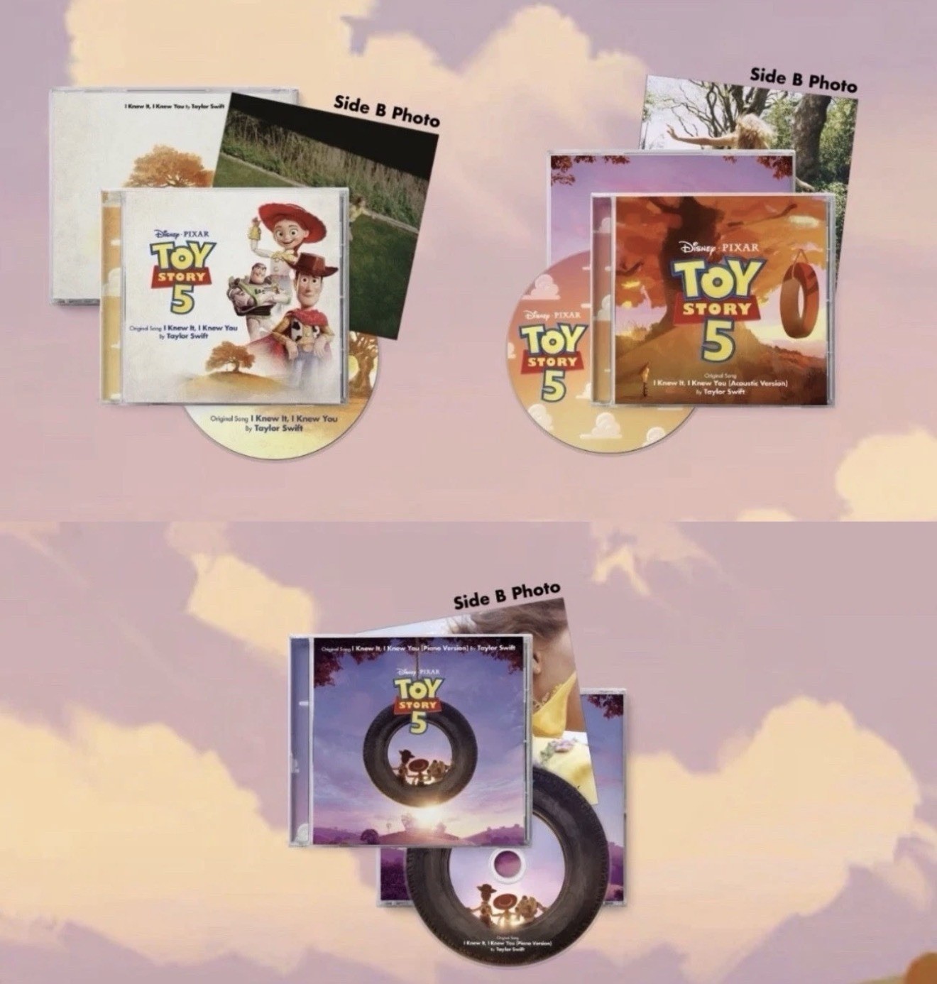 Taylor Swift X Toy Story Limited Edition Collector CDs - All 3 Covers -IN HAND ✅