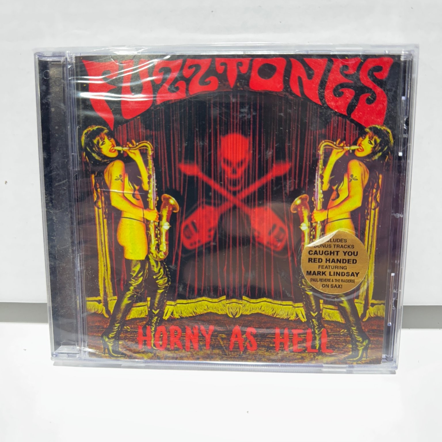 Fuzztones - Horny As Hell CD 2008 Bonus Tracks Garage Rock No Fun