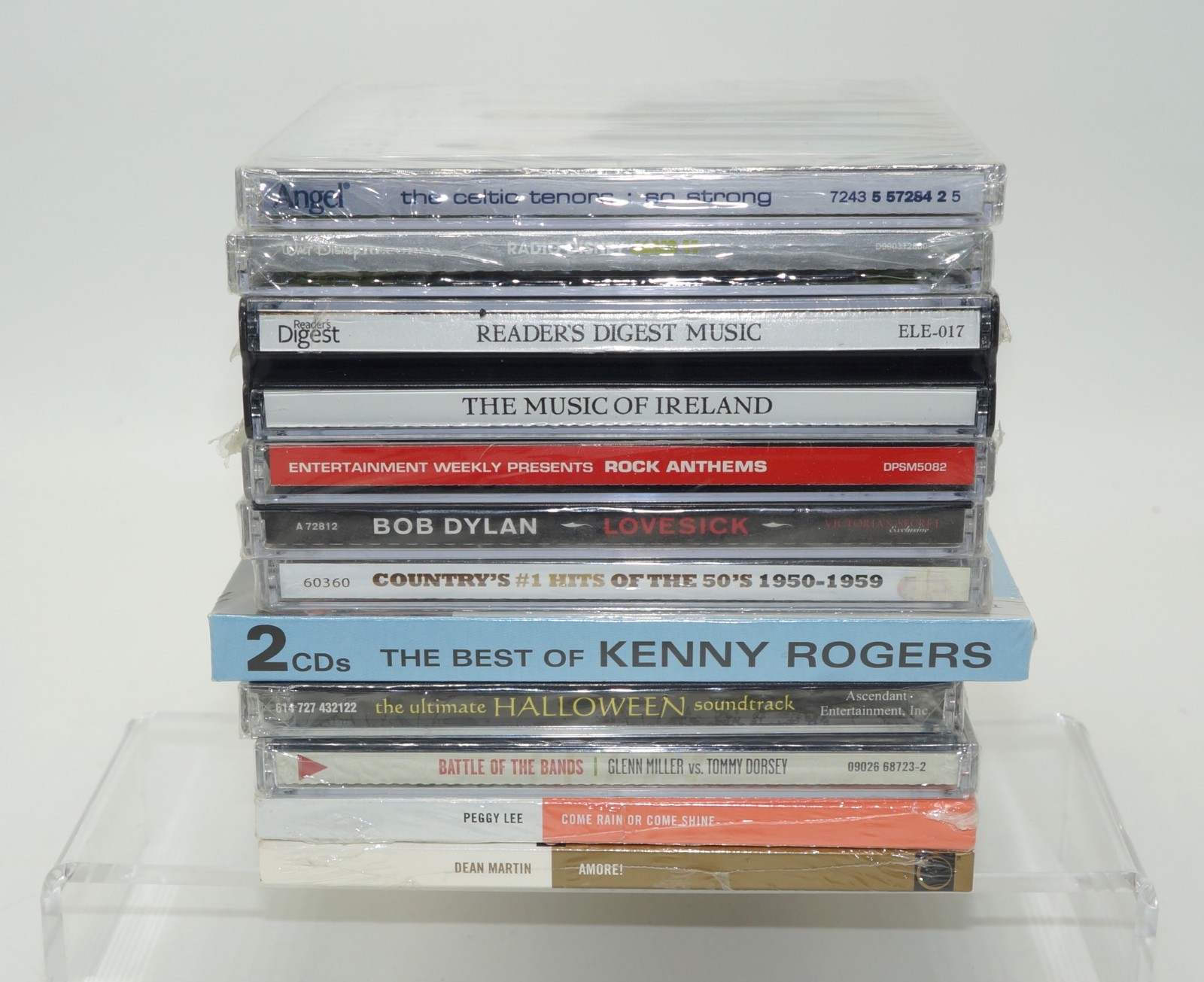 Large Lot of 55 Sealed New Music CDs Jazz R&B Pop Rock Country Celtic Free Ship