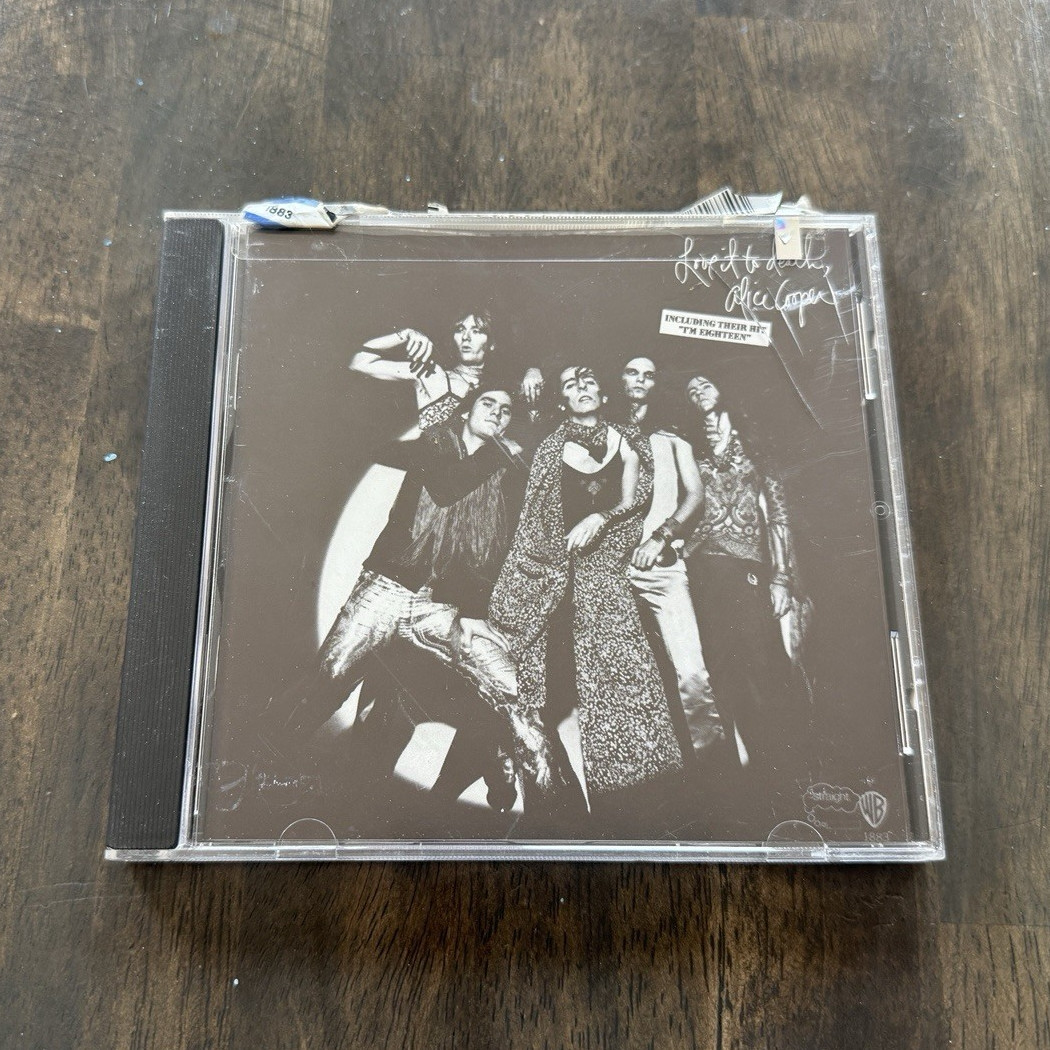 Alice Cooper - Love It to Death Rock Album CD Warner Bros. 1883-2 Bob Ezrin