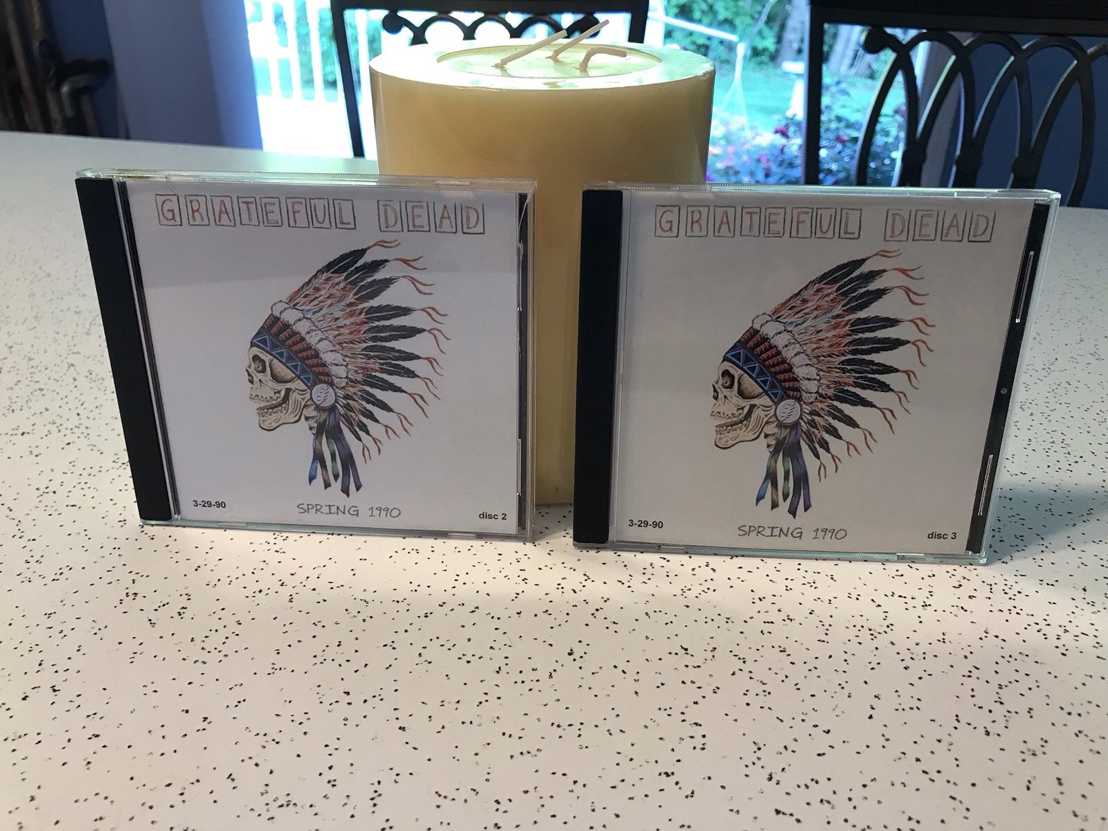 2 Grateful Dead Cds 2 & 3 Spring 1990 Nassau Coliseum 3-29-90 Uniondale NY