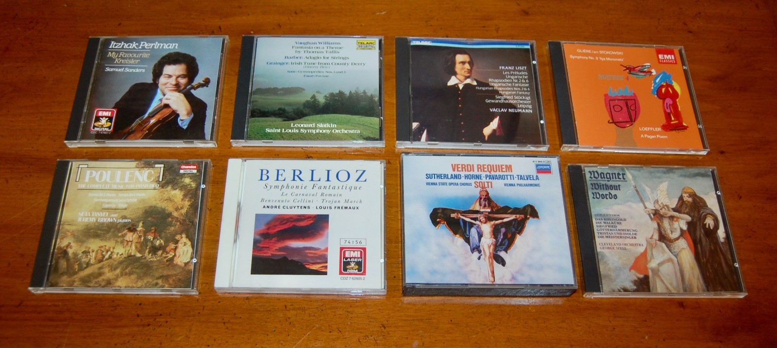 Lot of (100) Assorted Classical Music Piano Opera CDs- Beethoven, Mozart, Brahms