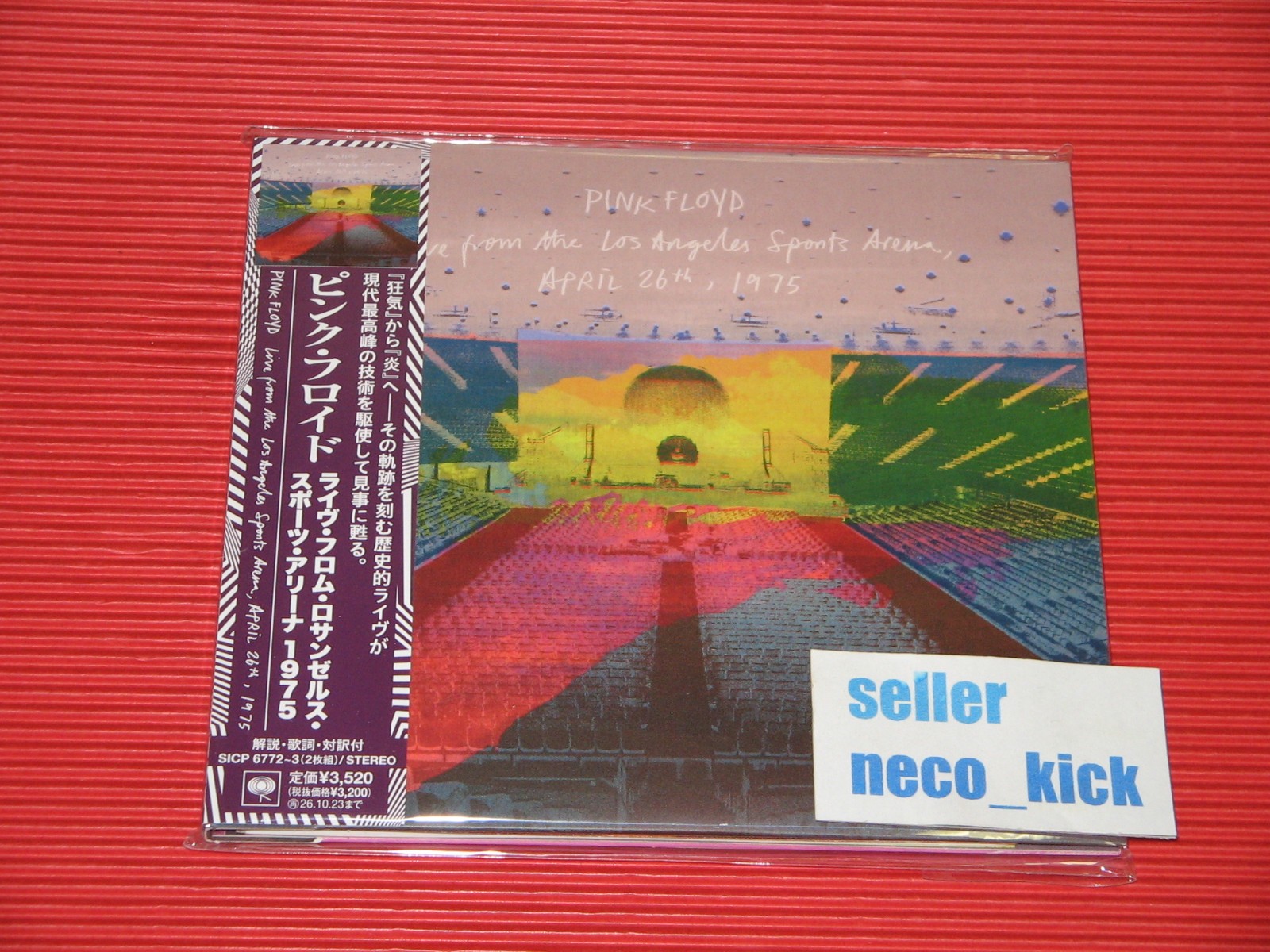 11B PINK FLOYD LIVE FROM THE LOS ANGELES SPORTS ARENA APRIL 26TH,1975 JAPAN CD