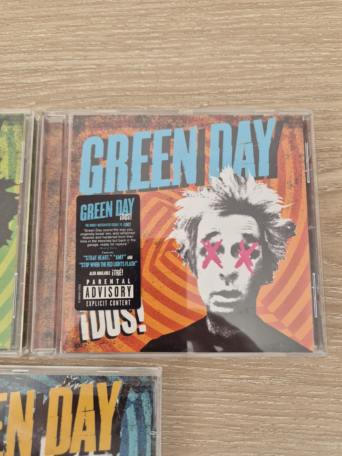 Green Day CDs x3 Uno Dos Tre • Fully Working