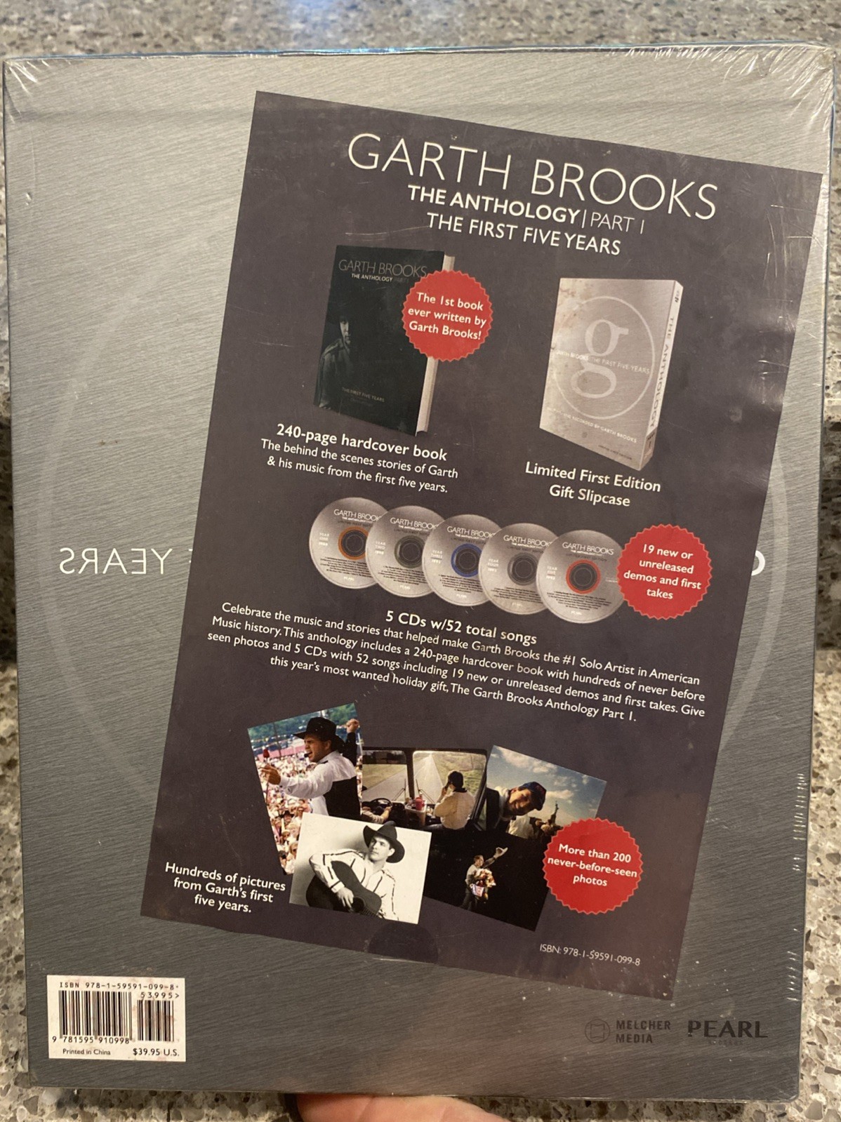 Garth Brooks The Anthology Part 1 The First Five Years Limited 1st Edition 5 CDs
