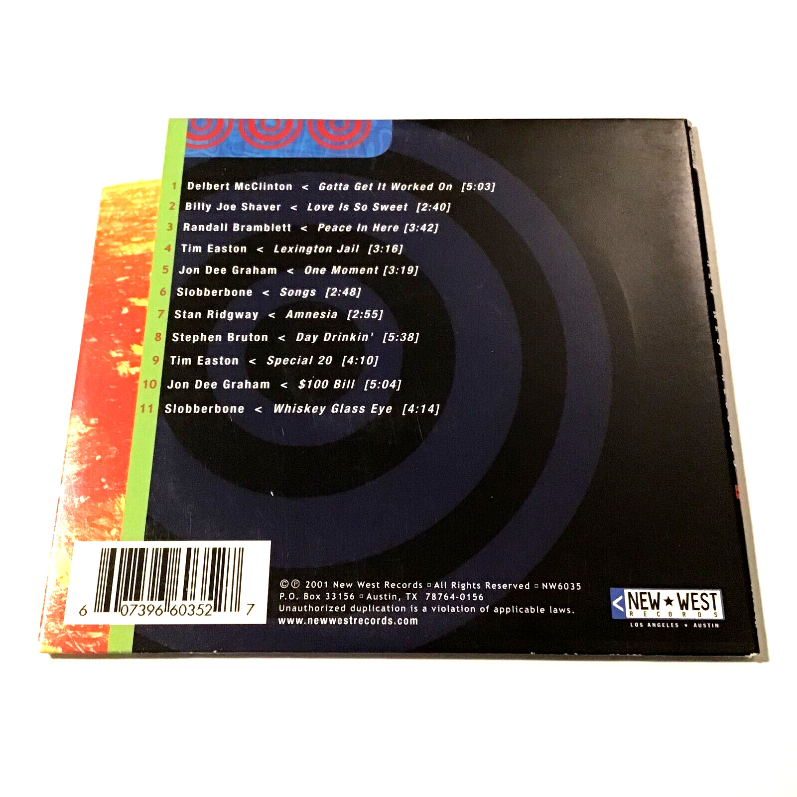 New West Records 1 Compilation CD 2001 Various, Delbert McClinton, Tim Easton