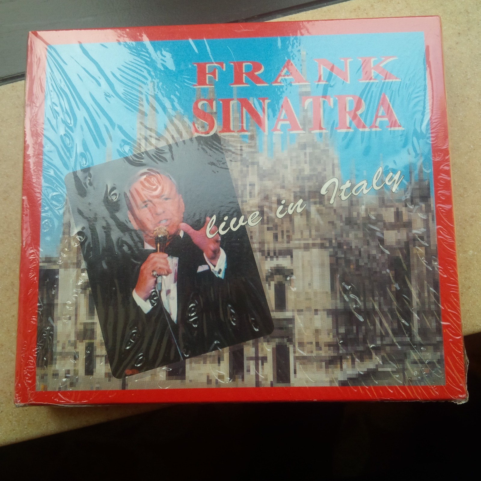 SET of 3 CDs FRANK SINATRA LIVE IN ITALY with LIZA MINNELLI and SAMMY DAVIS JR.