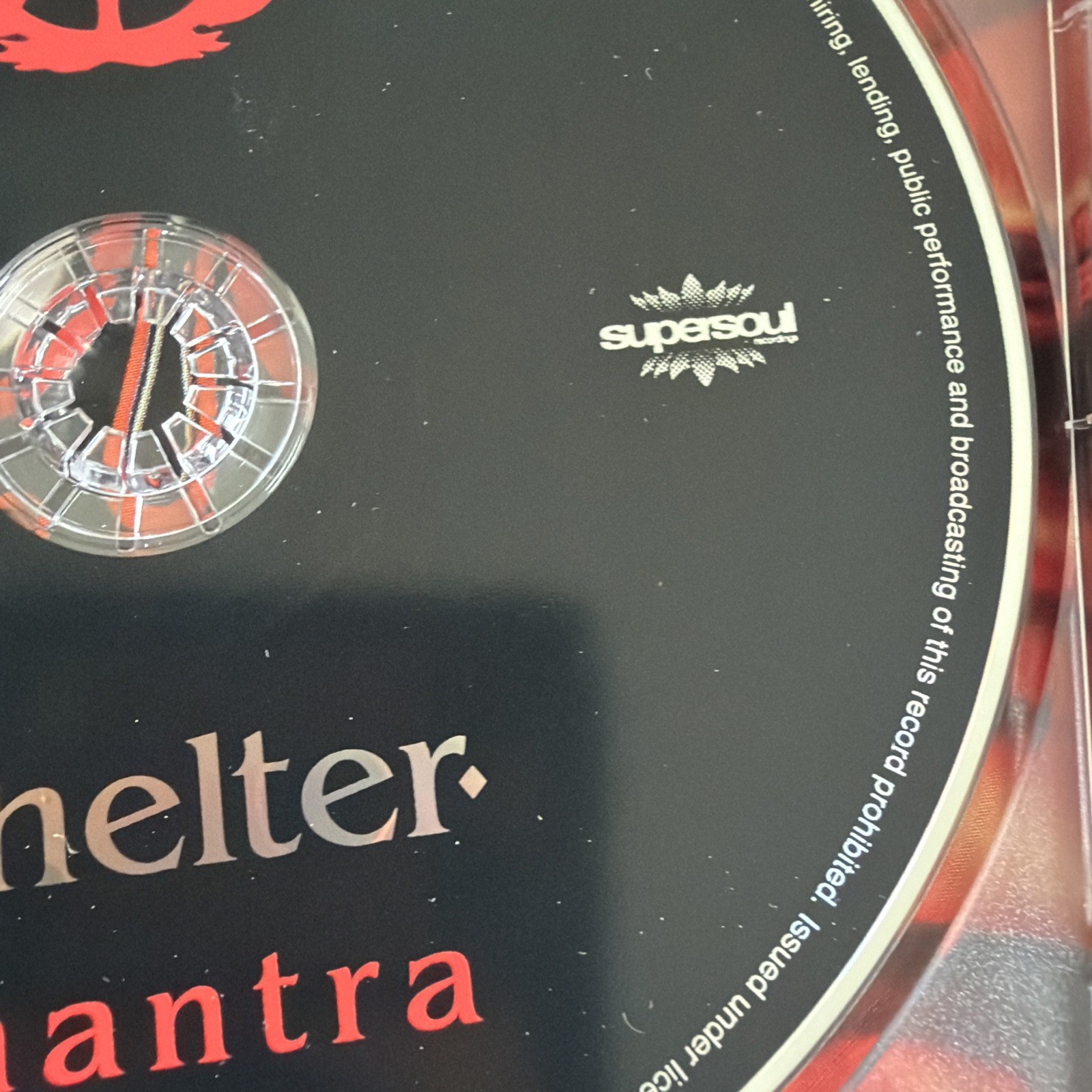 Shelter - Mantra CD 1995 Roadrunner Records: Punk HC /Youth of Today Ray Cappo