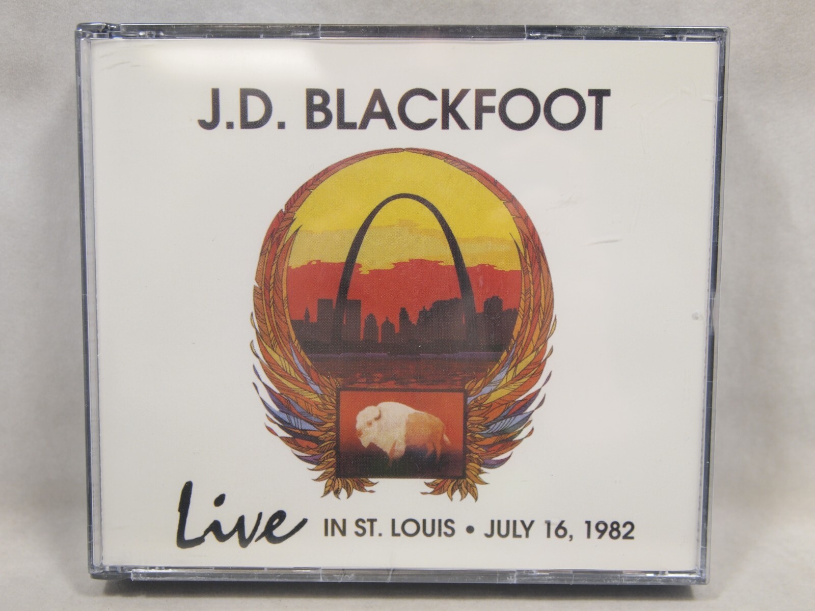 J.D. Blackfoot Live in St. Louis July 16, 1982 2 CD Set Brand New Sealed